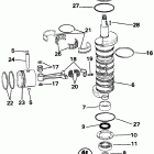 E155WTLENE Коленчатый вал & Поршень