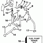 E115MLEND Fuel pump - 88 models