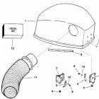 E115MLEND Engine cover - quiet rider
