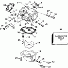 E55RWLENM Carburetor - 55 models-20 & 22.5 in. transom early...