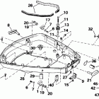 E115MLEND Нижний кожух двигателя