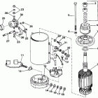 E155WTLENE Electric starter & solenoid american bosch 08142-2...