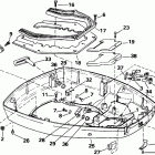 E155WTLENE Нижний кожух двигателя
