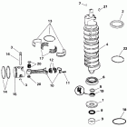 E150GLENC Коленчатый вал & Поршень