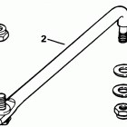 E60ELENE Steering link kit (w / power trim & tilt)