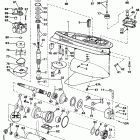E120TXEND Gearcase - 140tx standard rotation