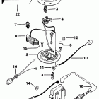 HE3RENR Armature plate & coil assembly