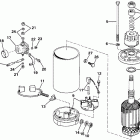 E55RWLENM Электрический стартер
