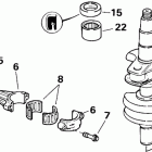 E30RLENR Коленчатый вал & Поршень