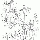 E30RLENR Midsection - 20 & 25 models only