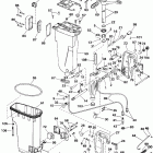 E50JENJ Корпус глушителя и струпцины крепления
