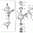 HE3RENR Колен. вал и поршень