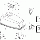 E50JENJ Engine cover - johnson 25-40