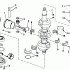 E65WMLENE Коленчатый вал & Поршень