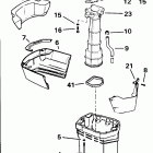 E115MLEND Кожух Выхлопа