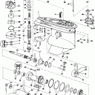 E140TLEID Gearcase - 120tl & tx / 140 tl