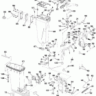 E40ELEIA Корпус глушителя и струпцины крепления