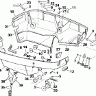 E250CXEIE Нижний кожух двигателя