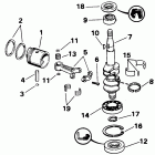 E3REIA Коленчатый вал & Поршень