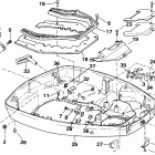 E175TXEID Нижний кожух двигателя
