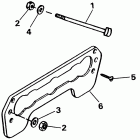 E40ELEIA Transom mount kit