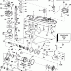 E175TXEID Корпус редуктора-Стандартное вращение