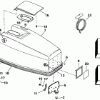 E40ELEIA Engine cover - johnson 50