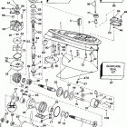 E140TLEID Gearcase - 140cx counter rotation