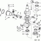 E70TTLEIE Коленчатый вал & Поршень