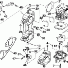E200TXEIB Carburetor and linkage - 200stl, 225