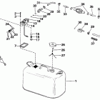 E45RCLEIA Fuel tank with gauge