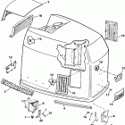 E200TXEIB Engine cover - evinrude - 200 stl ve200sl models