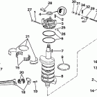 E140TLEID Коленчатый вал & Поршень