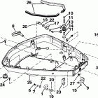 E100WTXEIB Нижний кожух двигателя