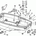 E45RCLESR Нижний кожух двигателя