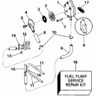E48ESLESA Fuel pump and filter early production