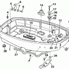 E25RLESB Нижний кожух двигателя