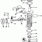 E150TXESB Коленчатый вал & Поршень