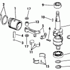 E6RLESR Коленчатый вал & Поршень