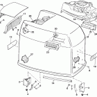 E200STLESE Engine cover - johnson - 185