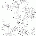 E50BELCEC Корпус глушителя и струпцины крепления