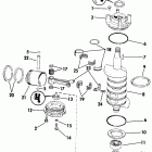 E100WTLESM Коленчатый вал & Поршень