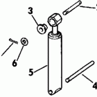 E45RCLESR Tilt aid cylinder