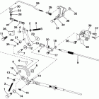 E40TELESR Shift & throttle linkage