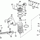 E120TXESB Коленчатый вал & Поршень