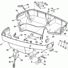 E300PLESB Нижний кожух двигателя