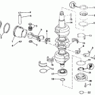E60TLESM Коленчатый вал & Поршень