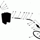 E4RLESR Fuel tank & hose assembly