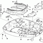 E150TXESB Нижний кожух двигателя