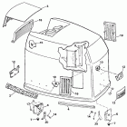 E200STLESE Engine cover - evinrude - 200 stl ve200sl models